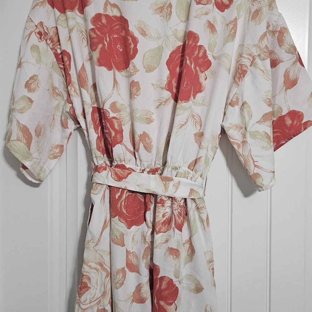 Floral Kimono Robe - Picture 4 of 4